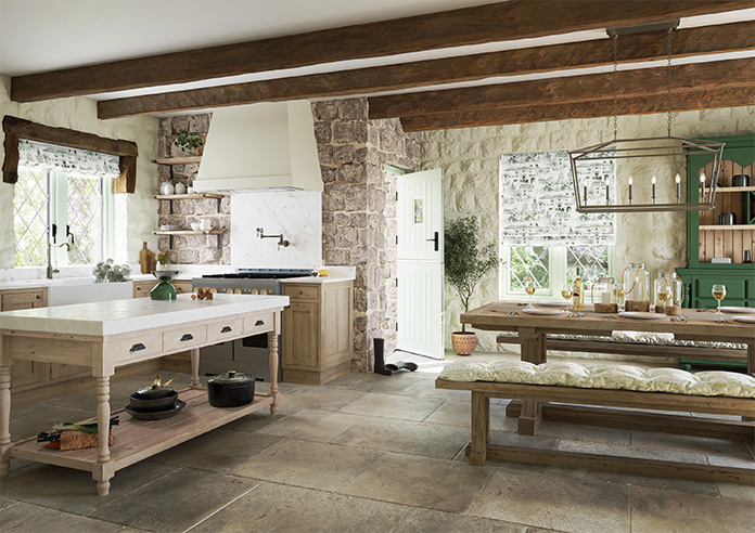 Voyage, Fern - Twist&Fit Roman Blind - Image 6